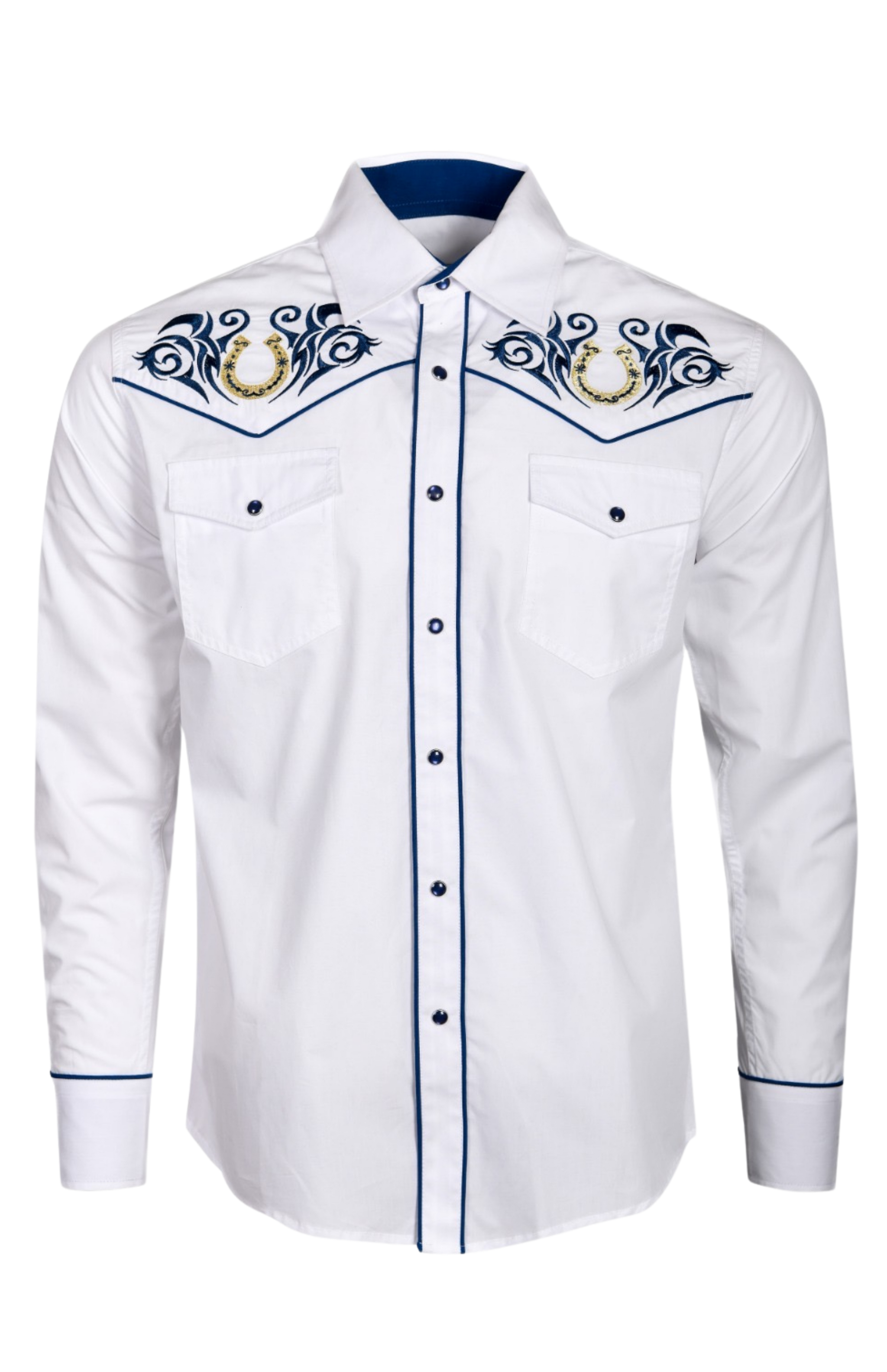 white and gold dress shirt mens Eight-X | Designer Dress Shirts main image 1