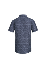 Load image into Gallery viewer, BUCKEROO SHIRTS: GREY/BLACK PAISLEY SHORT SLEEVE
