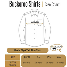 Load image into Gallery viewer, Men&#39;s BIG &amp; TALL RODEO WESTERN COUNTRY WHITE BLUE PLAID PEARL SNAP UP FRONT POCKETS Shirt Cowboy
